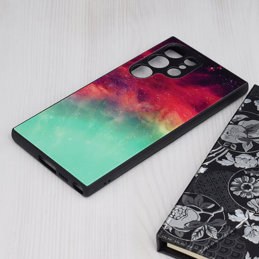 Deksel for Samsung Galaxy S23 Ultra S918, Techsuit, Glaze, Turkis