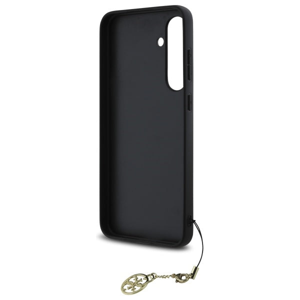 Deksel for Samsung Galaxy S24 FE S721, Guess, 4G Charm, Grå