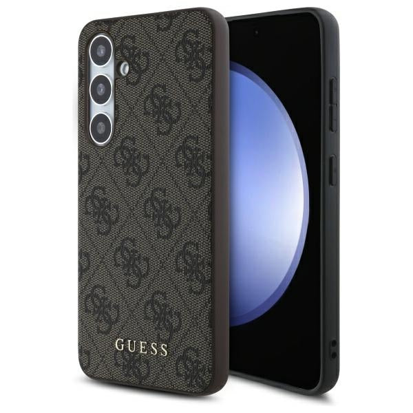 Deksel for Samsung Galaxy S24 FE S721, Guess, 4G Classic, Brun