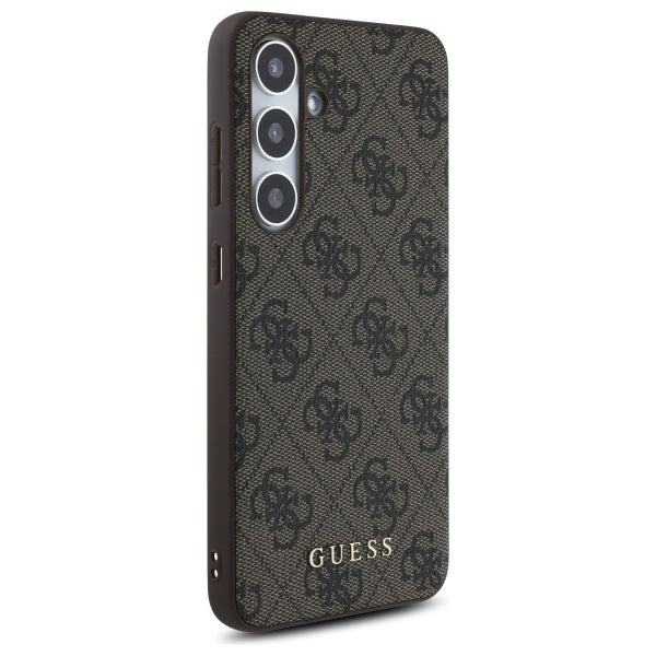 Deksel for Samsung Galaxy S24 FE S721, Guess, 4G Classic, Brun