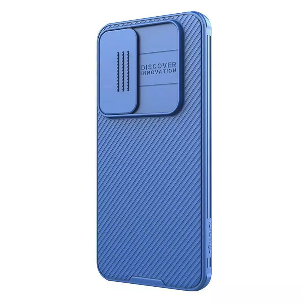 Deksel for Samsung Galaxy S24 FE S721, Nillkin, CamShield Pro, Blå