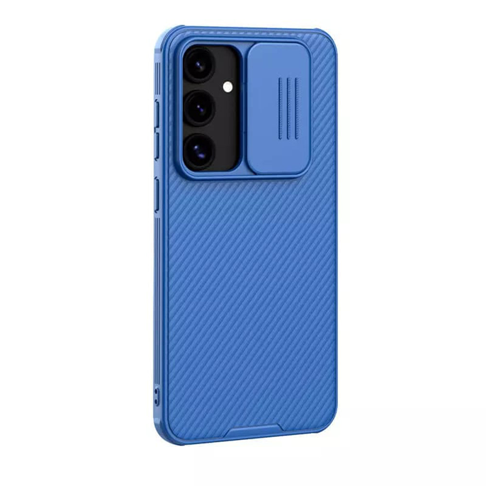 Deksel for Samsung Galaxy S24 FE S721, Nillkin, CamShield Pro, Blå