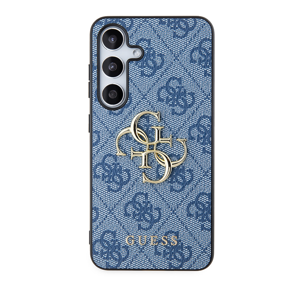 Deksel for Samsung Galaxy S24+ S926, Guess, 4G Big Logo, Blå