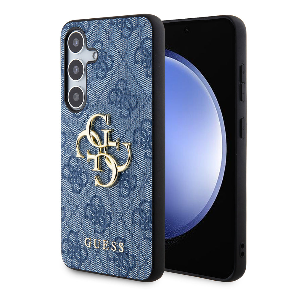 Deksel for Samsung Galaxy S24+ S926, Guess, 4G Big Logo, Blå