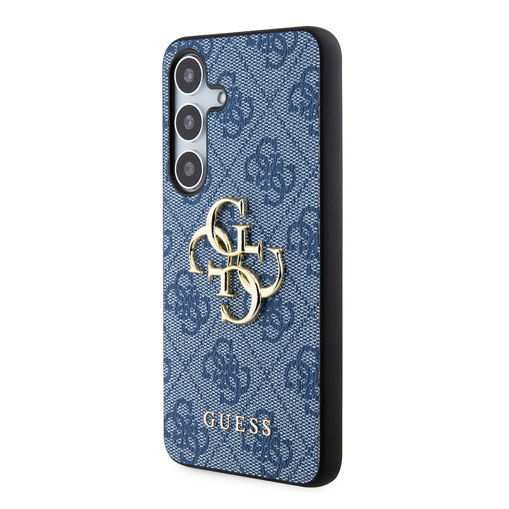 Deksel for Samsung Galaxy S24+ S926, Guess, 4G Big Logo, Blå