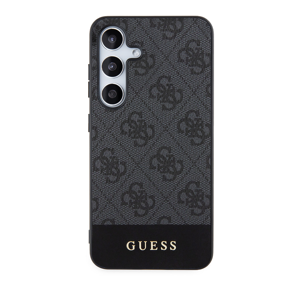 Deksel for Samsung Galaxy S24+ S926, Guess, 4G Stripe, Svart