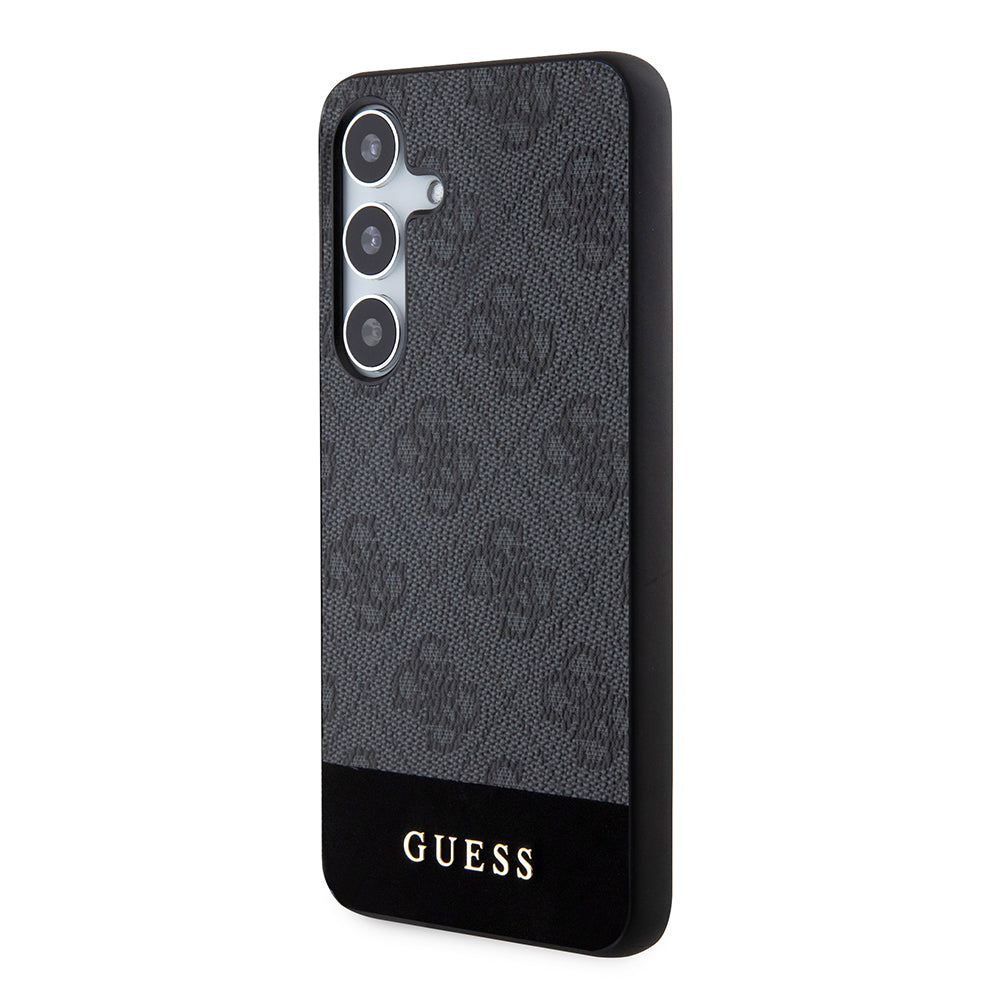 Deksel for Samsung Galaxy S24+ S926, Guess, 4G Stripe, Svart