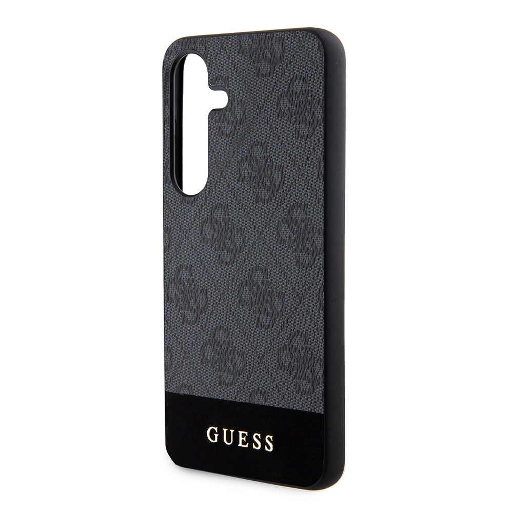 Deksel for Samsung Galaxy S24+ S926, Guess, 4G Stripe, Svart