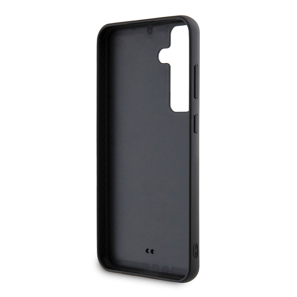 Deksel for Samsung Galaxy S24+ S926, Karl Lagerfeld, 3D Rubber Ikonik Karl, Svart