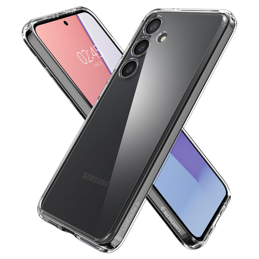 Deksel for Samsung Galaxy S24 S921, Spigen, Ultra Hybrid, Gjennomsiktig ACS07349