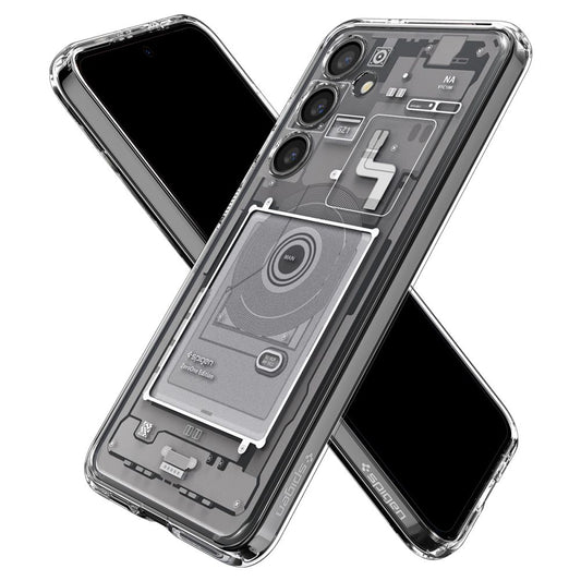 Deksel for Samsung Galaxy S24 S921, Spigen, Ultra Hybrid Zero One, Hvit