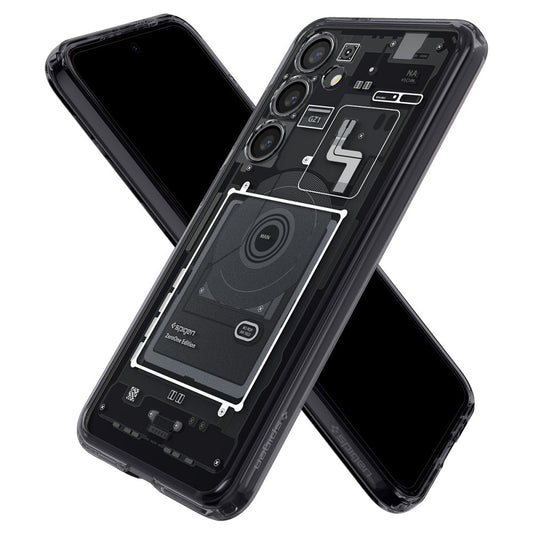 Deksel for Samsung Galaxy S24 S921, Spigen, Ultra Hybrid Zero One, Matt Svart ACS07350