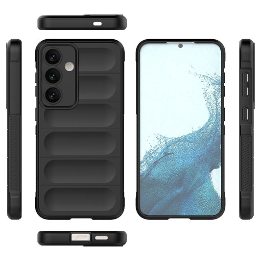 Deksel for Samsung Galaxy S24 S921, Techsuit, Magic Shield, Svart