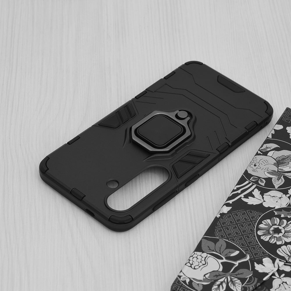 Deksel for Samsung Galaxy S24 S921, Techsuit, Shield, Svart