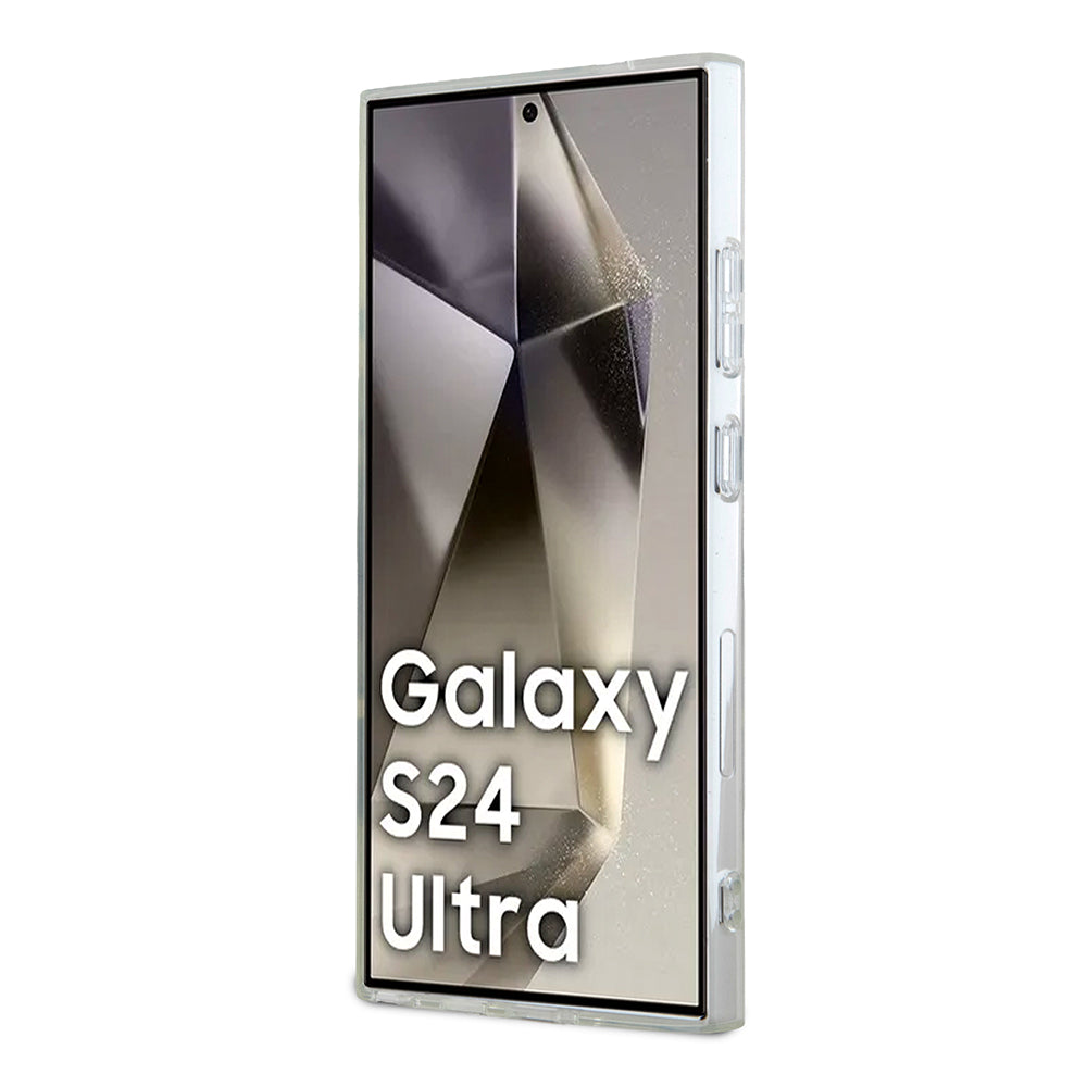 Deksel for Samsung Galaxy S24 Ultra S928, Karl Lagerfeld, IML Luxury Choupette, Gjennomsiktig