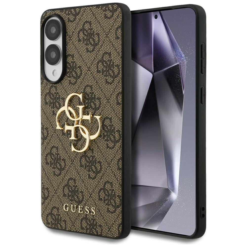Deksel for Samsung Galaxy S25 Edge S937, Guess, Big 4G Logo Classic, Brun