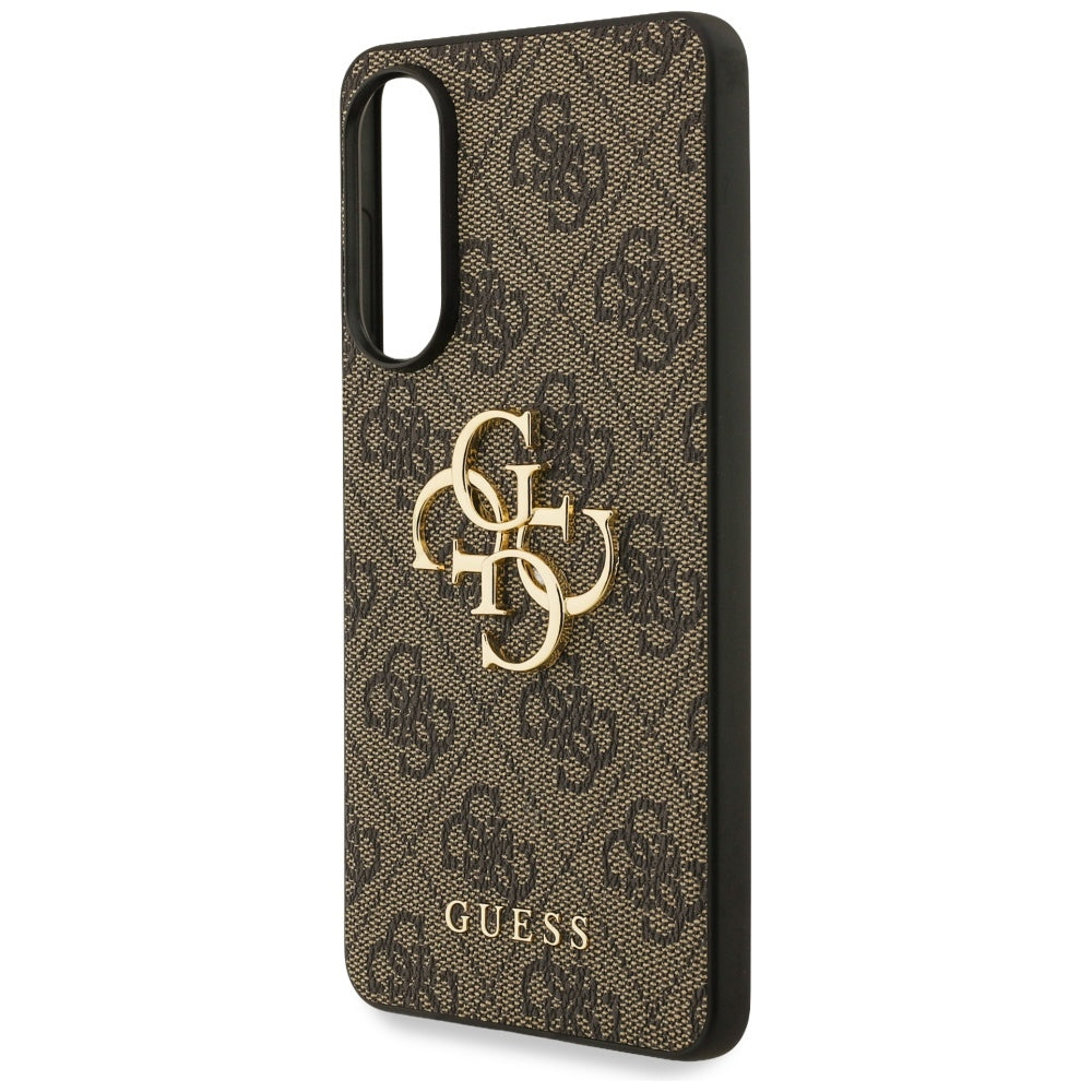 Deksel for Samsung Galaxy S25 Edge S937, Guess, Big 4G Logo Classic, Brun
