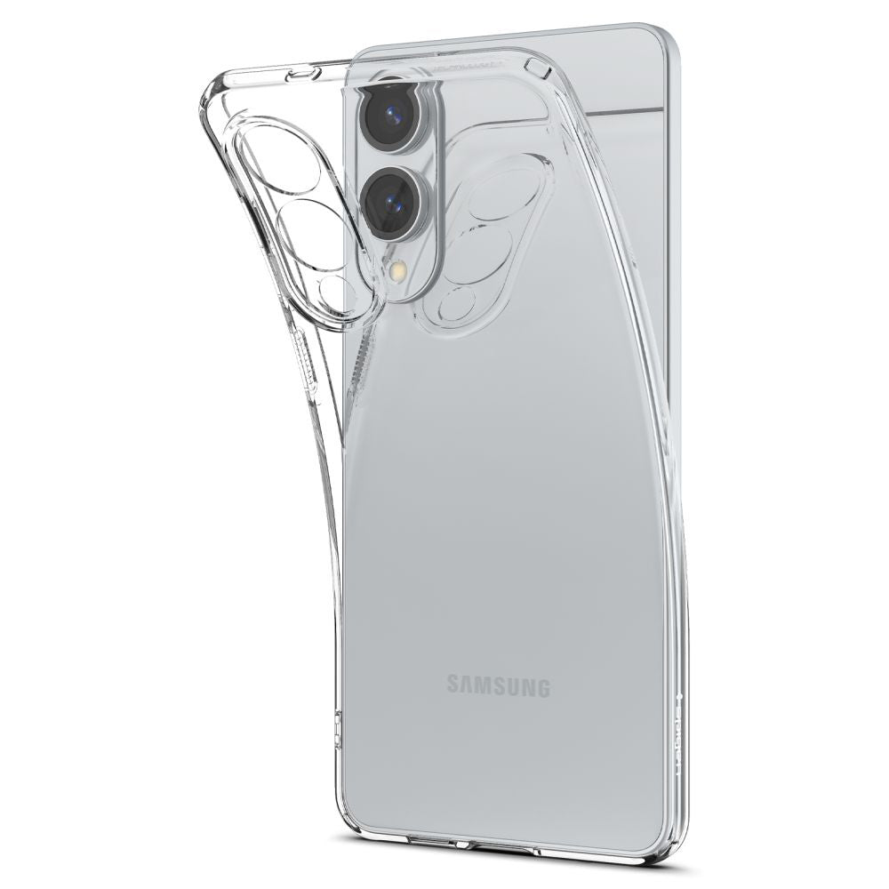 Deksel for Samsung Galaxy S25 Edge S937, Spigen, Liquid Crystal, Gjennomsiktig