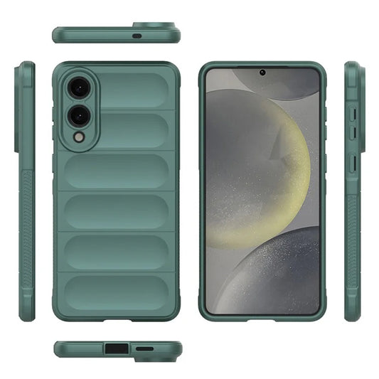 Deksel til Samsung Galaxy S25 Edge S937, Techsuit, Magic Shield, Svart