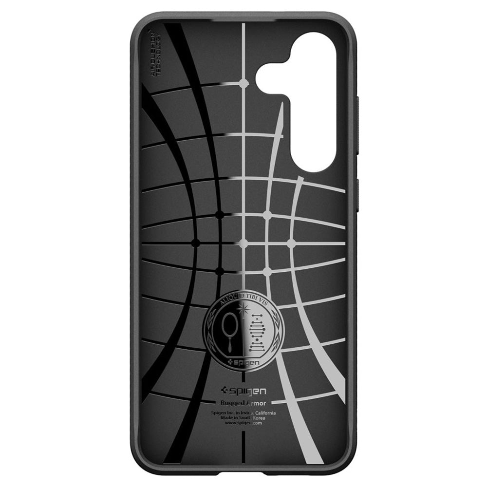 Deksel for Samsung Galaxy S25 FE, Spigen, Rugged Armor, Matt Svart ACS10025