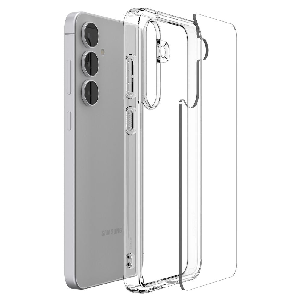 Deksel for Samsung Galaxy S25 FE, Spigen, Ultra Hybrid, Gjennomsiktig