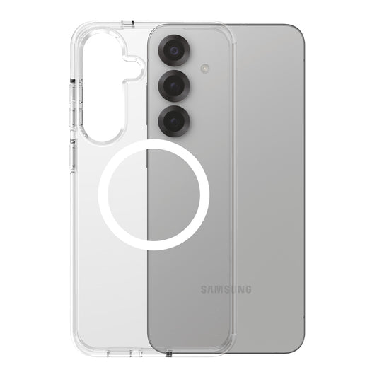 Deksel for Samsung Galaxy S25+ S936, PanzerGlass, Care Urban Combat, Transparent Hvit
