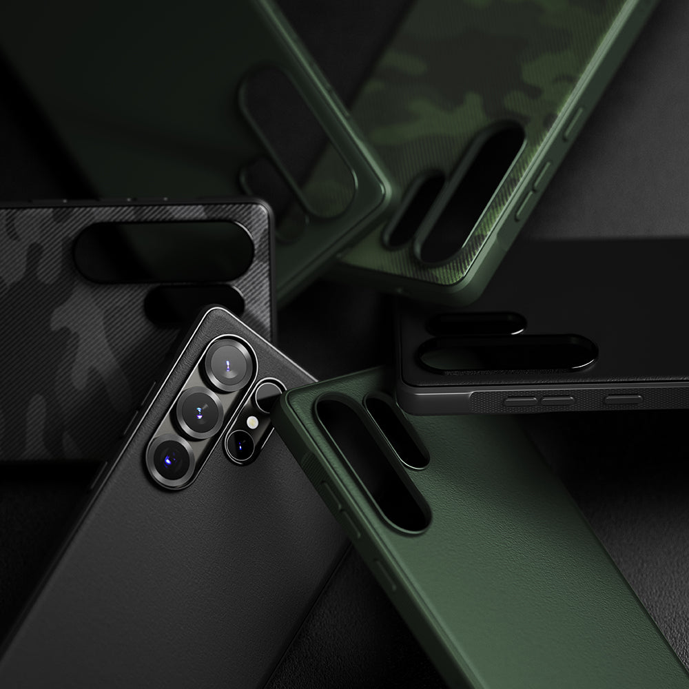 Deksel for Samsung Galaxy S25+ S936, Ringke, Onyx, Svart