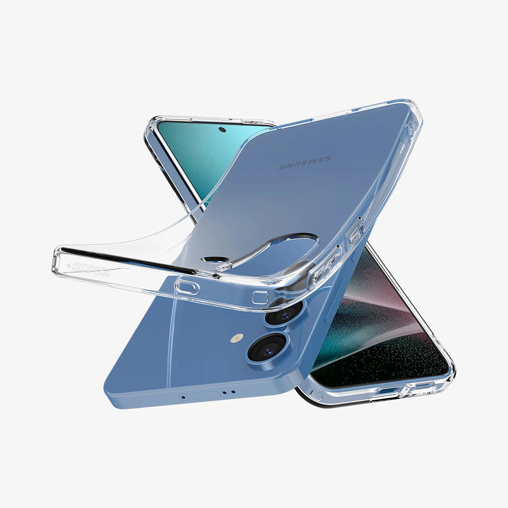 Deksel for Samsung Galaxy S25+ S936, Spigen, Liquid Crystal, Gjennomsiktig