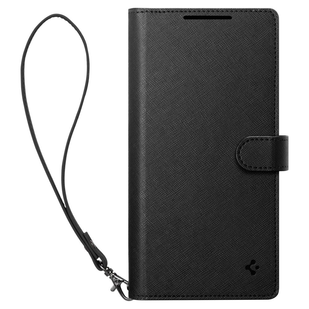 Deksel for Samsung Galaxy S25+ S936, Spigen, Wallet S, Svart ACS09125