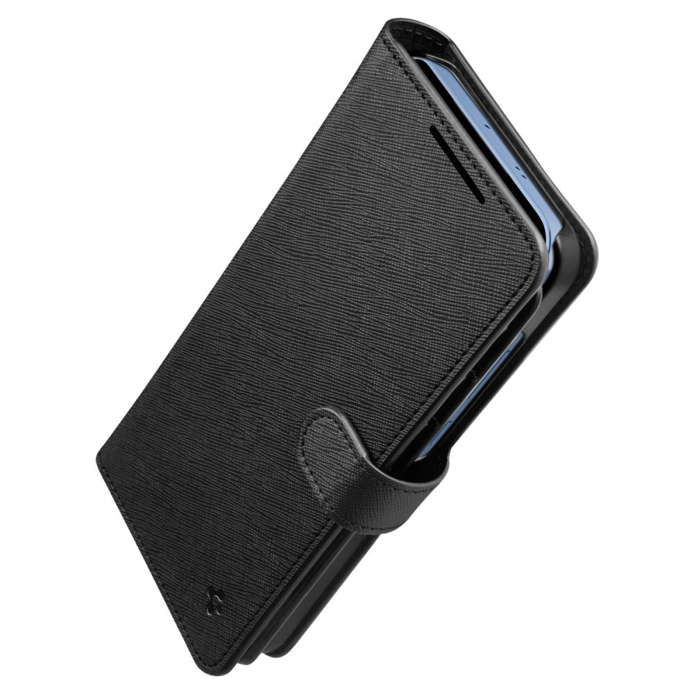 Deksel for Samsung Galaxy S25+ S936, Spigen, Wallet S, Svart ACS09125