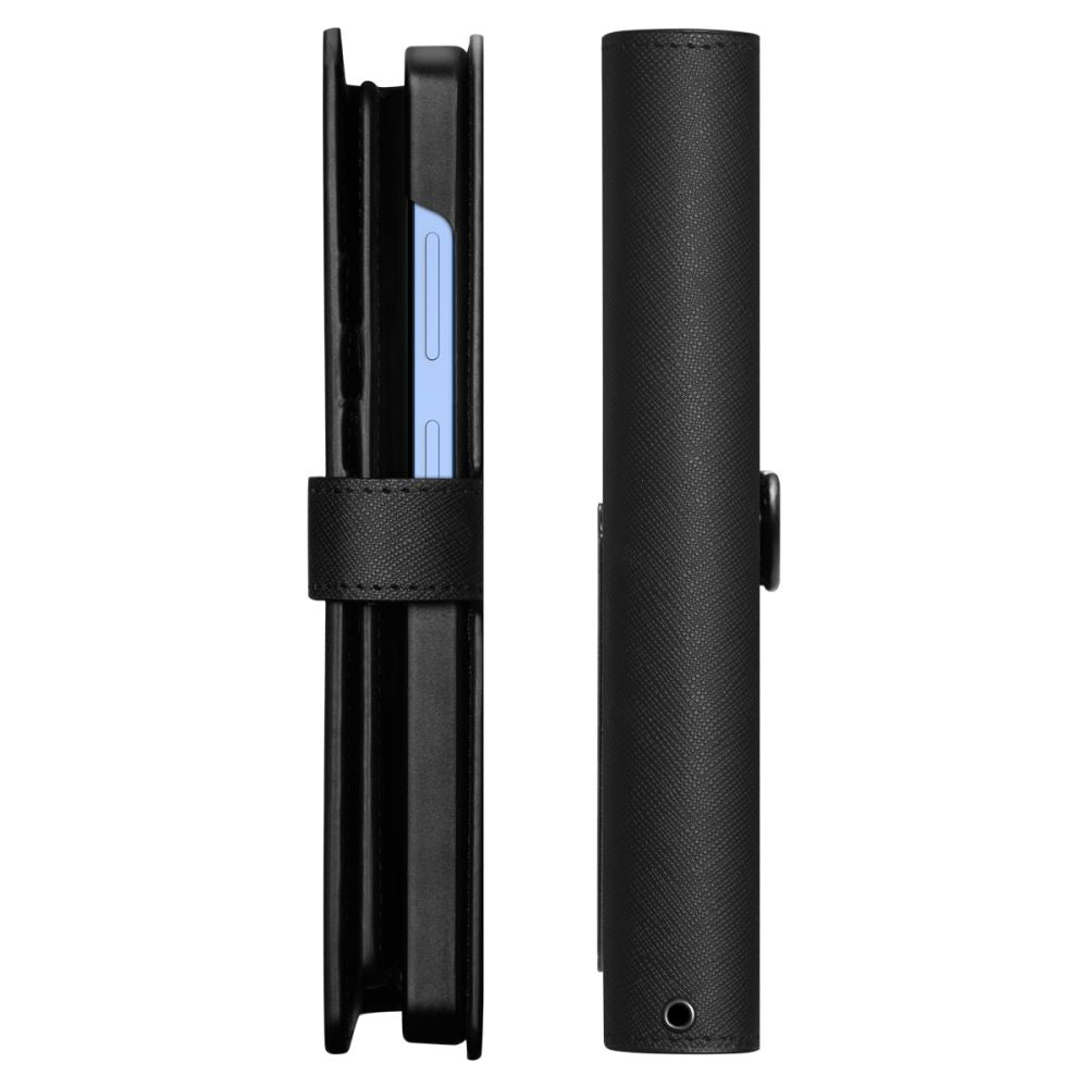 Deksel for Samsung Galaxy S25+ S936, Spigen, Wallet S, Svart ACS09125