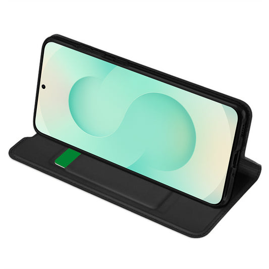 Deksel til Samsung Galaxy S25+ S936, Techsuit, Magskin Book, Svart