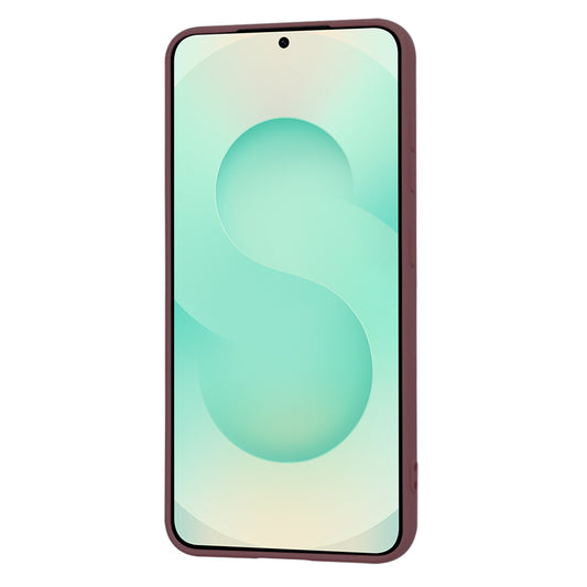 Deksel til Samsung Galaxy S25+ S936, Techsuit, SoftFlex, Burgunder