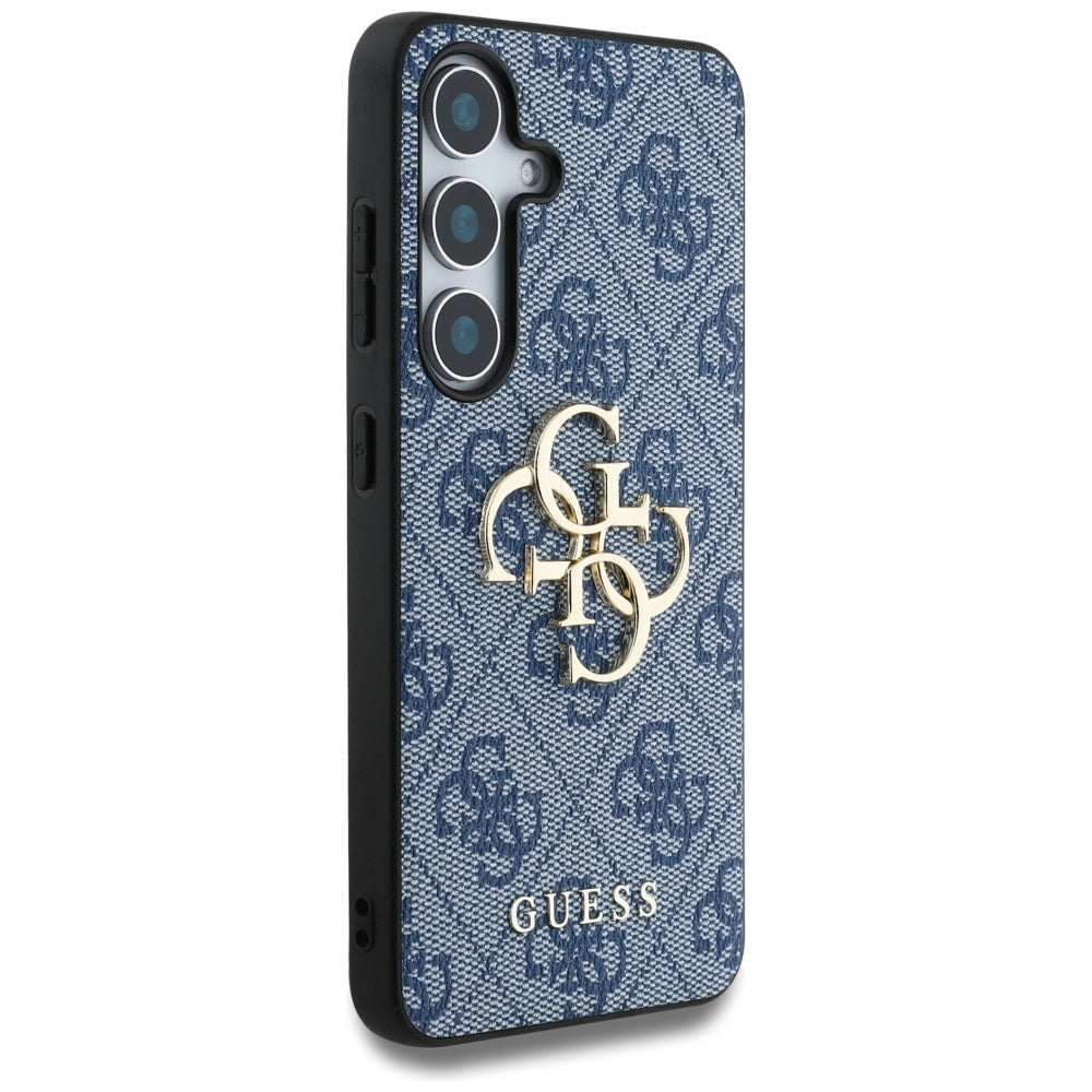 Deksel for Samsung Galaxy S25 S931, Guess, 4G Big Logo, Blå