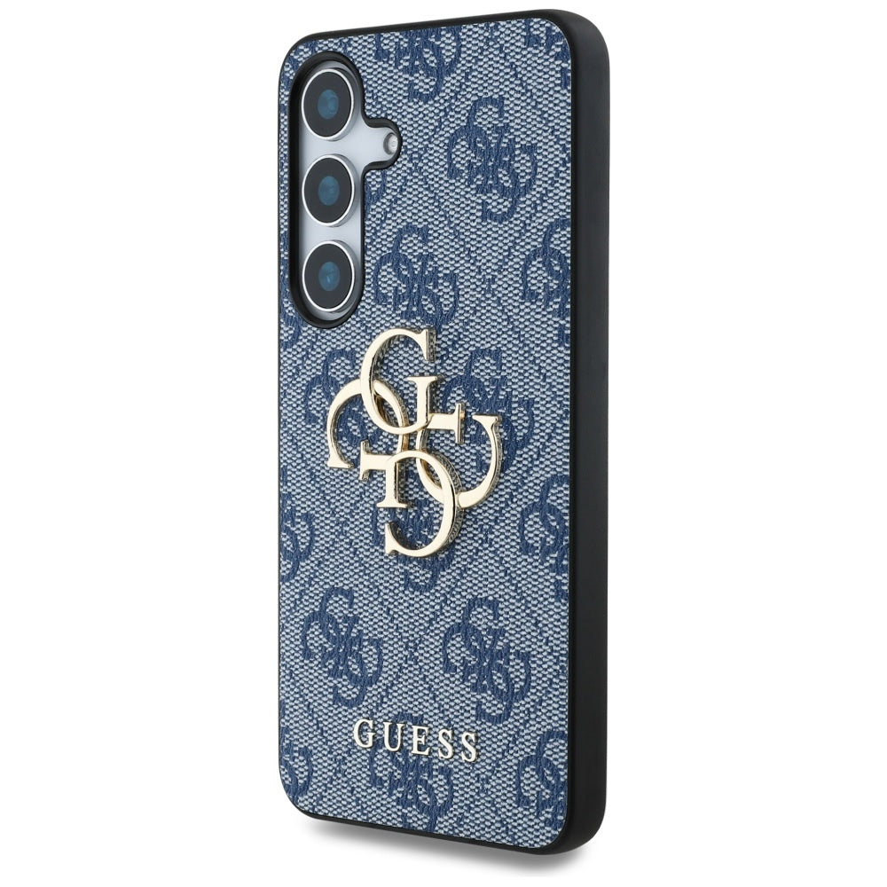 Deksel for Samsung Galaxy S25 S931, Guess, 4G Big Logo, Blå