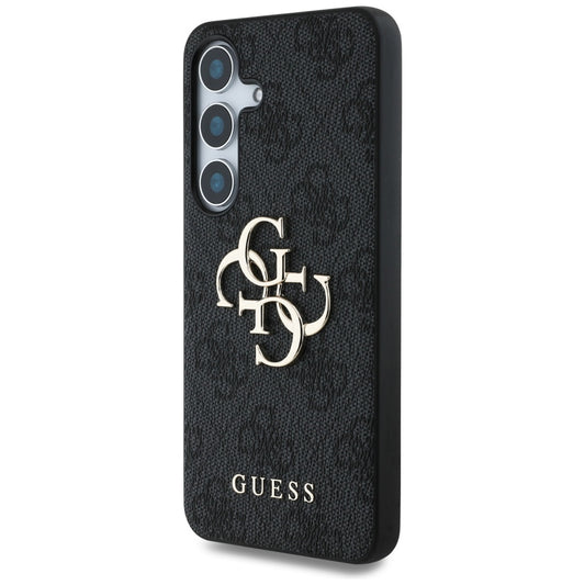Deksel for Samsung Galaxy S25 S931, Guess, 4G Big Logo, Svart