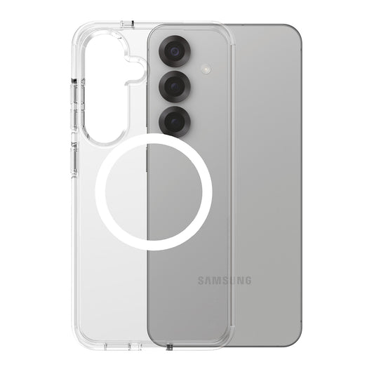 Deksel for Samsung Galaxy S25 S931, PanzerGlass, Care Urban Combat, Transparent Hvit