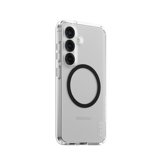 Deksel for Samsung Galaxy S25 S931, PanzerGlass, Care Urban Combat, Svart Transparent