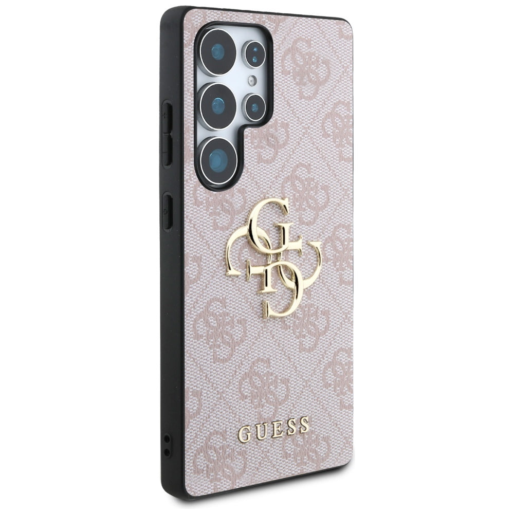 Deksel for Samsung Galaxy S25 Ultra S938, Guess, 4G Big Logo, Rosa