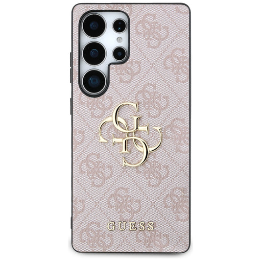 Deksel for Samsung Galaxy S25 Ultra S938, Guess, 4G Big Logo, Rosa
