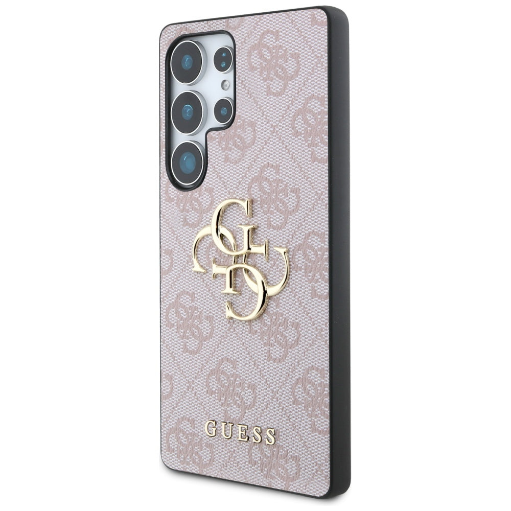 Deksel for Samsung Galaxy S25 Ultra S938, Guess, 4G Big Logo, Rosa