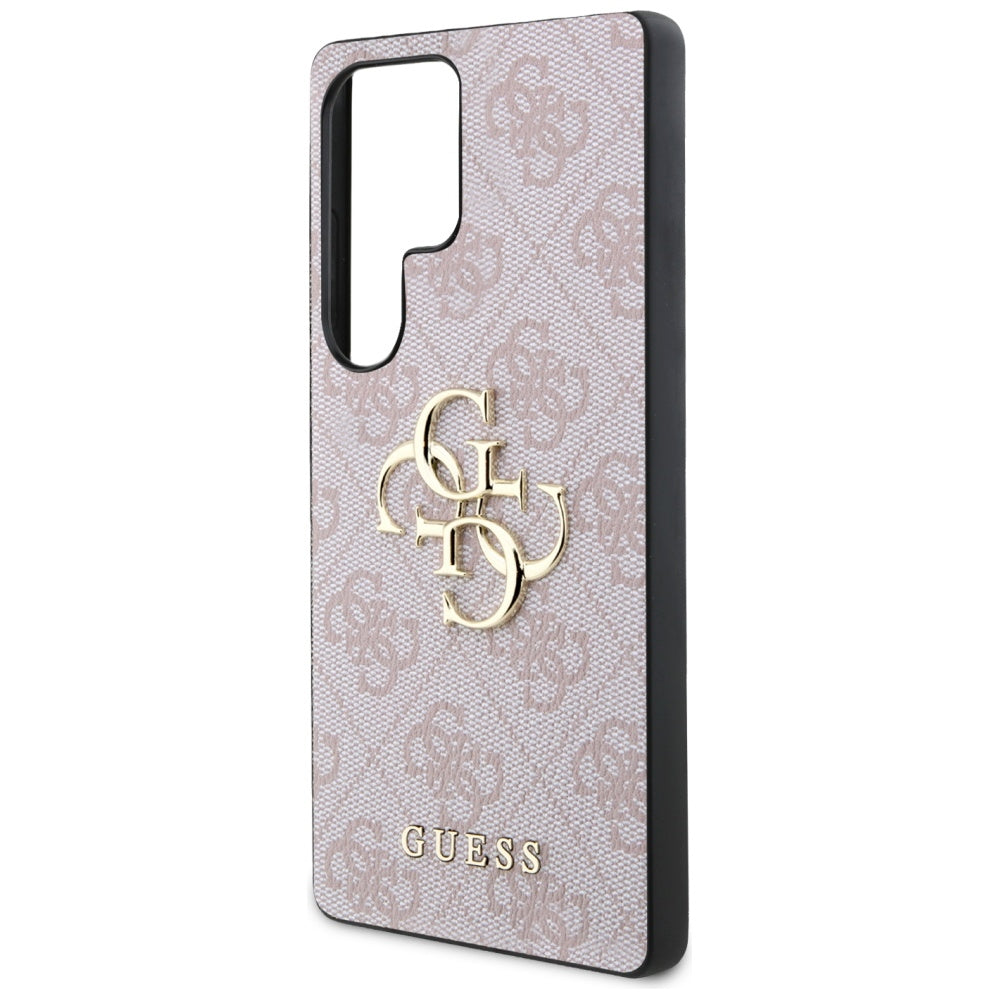 Deksel for Samsung Galaxy S25 Ultra S938, Guess, 4G Big Logo, Rosa