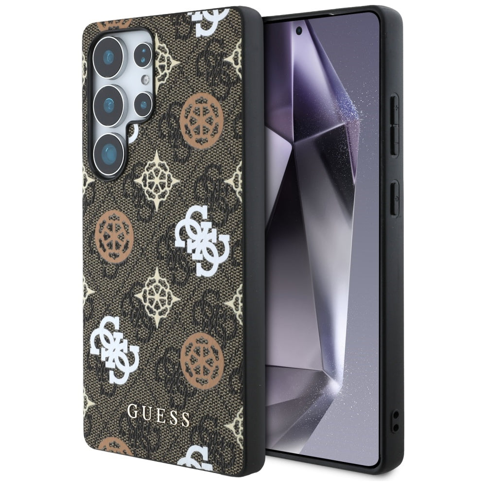 Deksel for Samsung Galaxy S25 Ultra S938, Guess, 4G Peony, Brun