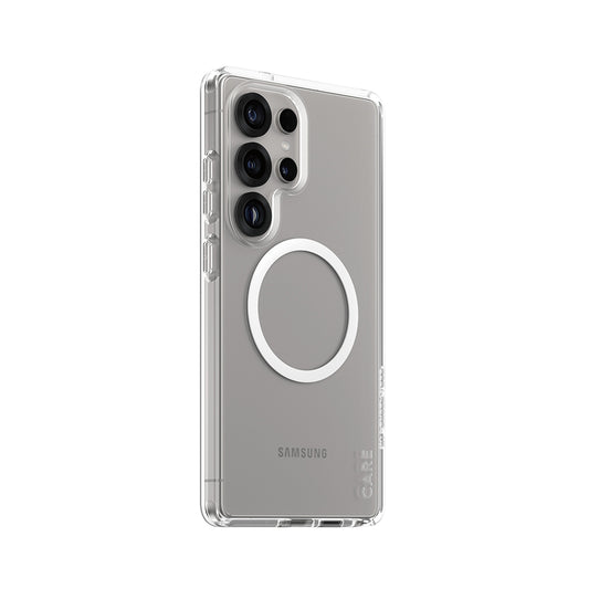 Deksel for Samsung Galaxy S25 Ultra S938, PanzerGlass, Care Urban Combat, Transparent Hvit