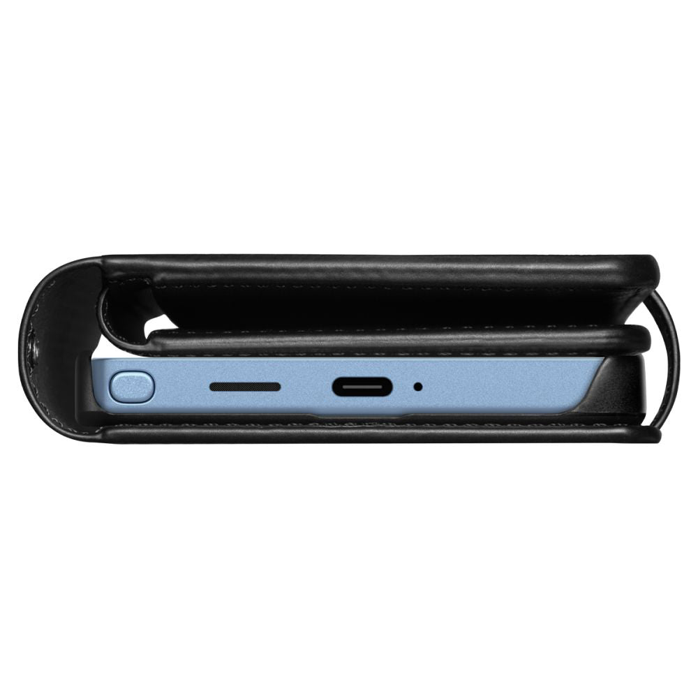 Deksel for Samsung Galaxy S25 Ultra S938, Spigen, Wallet S, Svart ACS09124