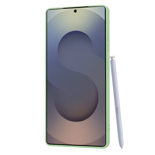 Deksel til Samsung Galaxy S25 Ultra S938, Techsuit, SoftFlex, Lys Grønn