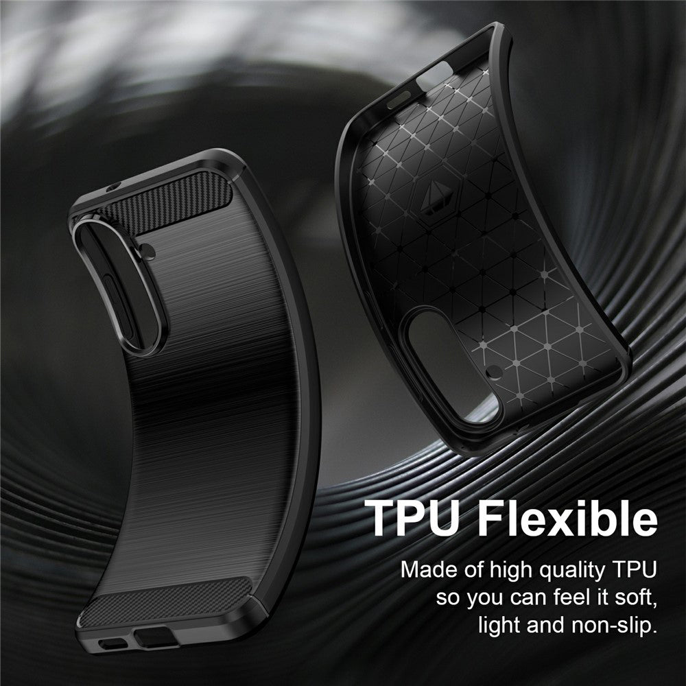 Deksel til Samsung Galaxy S26 FE S741 / S25 FE, Techsuit, Karbon, Svart