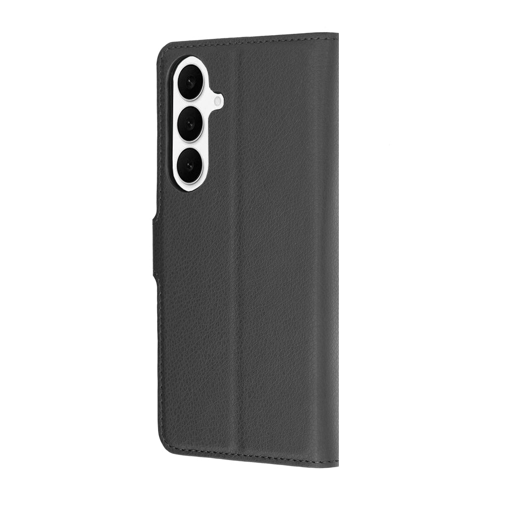 Deksel til Samsung Galaxy S26 FE S741 / S25 FE, Techsuit, Leather Folio, Svart