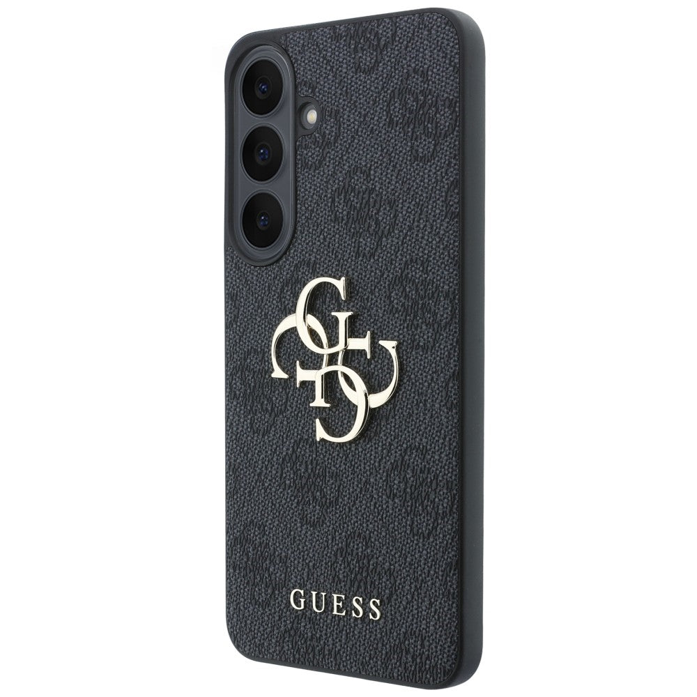 Deksel for Samsung Galaxy S26 FE S741, Guess, 4G Metalllogo, Svart