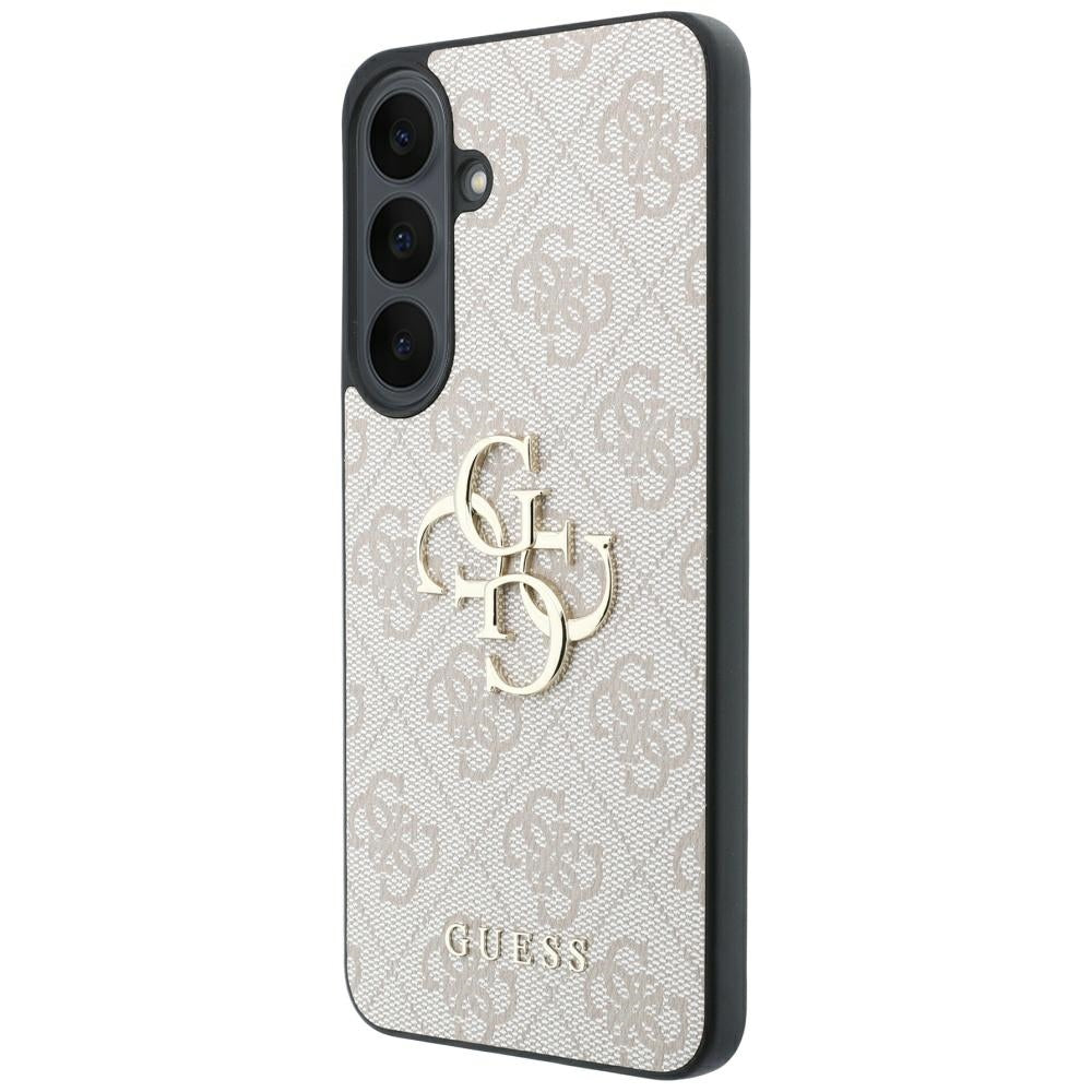 Deksel til Samsung Galaxy S26 FE S741, Guess, 4G Metalllogo, Rosa